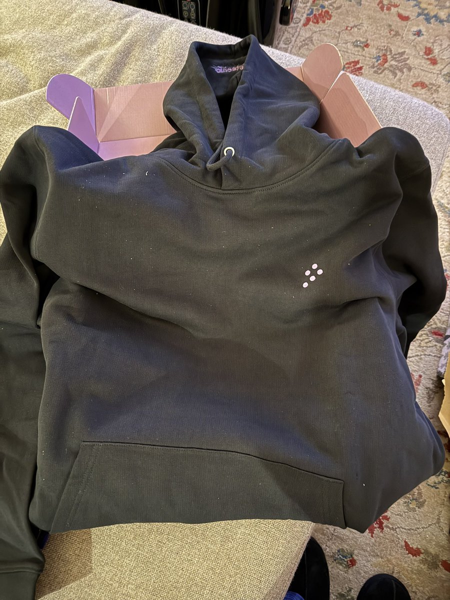 Thanks <a href="/ZackKorman/">Zack Korman</a> for the sweatshirt!! It's awesome!