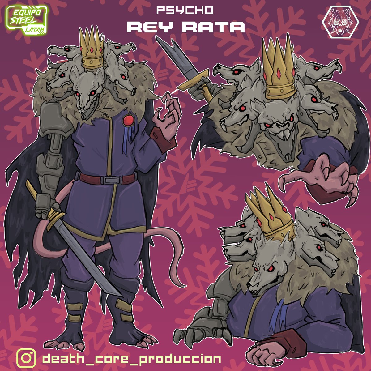 Psycho Rey Rata (Felices Fiestas)  #maxsteel #navidad #cascanueces