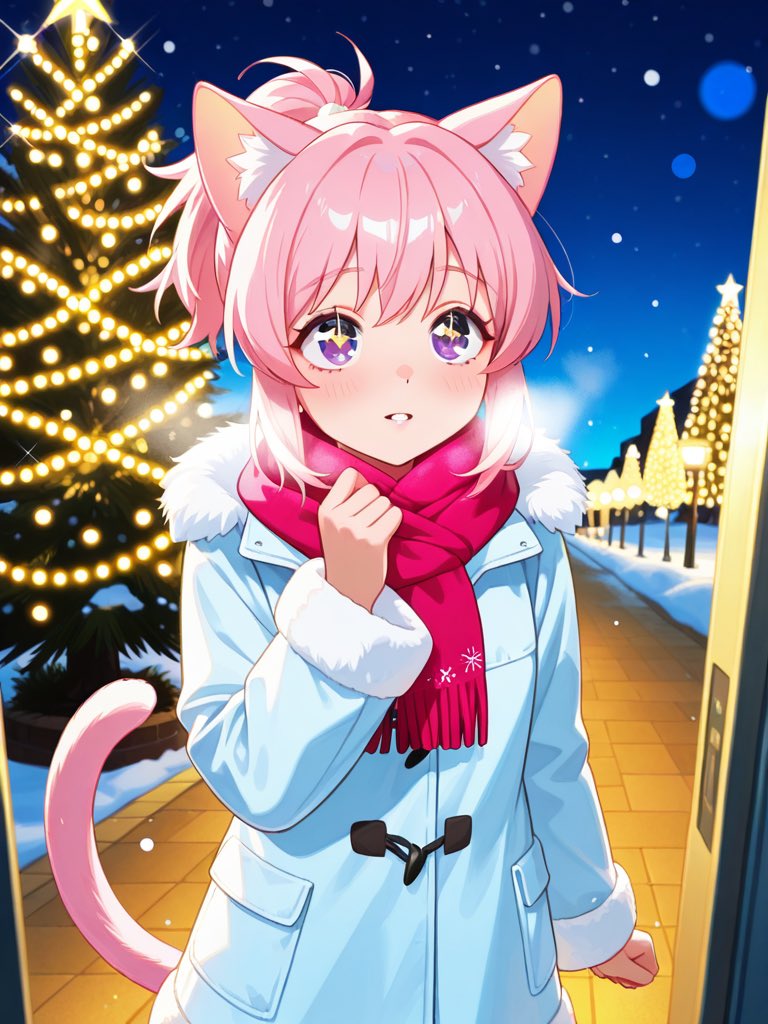 綺麗だにゃ✨🥰🐈‍⬛ #AI名古屋ファミリー #AIイラスト #PixAI