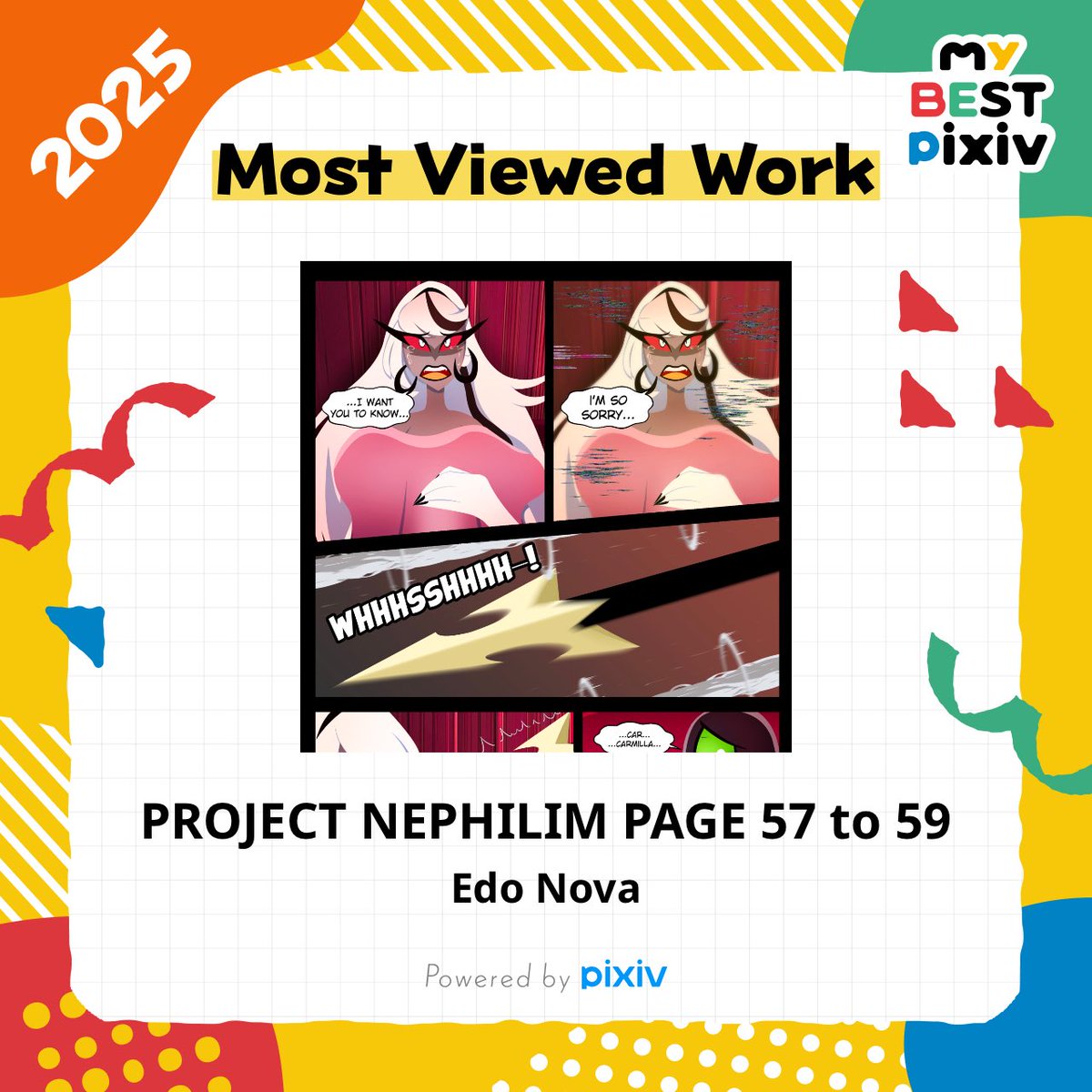 This was my most viewed work of 2025! 👉️
pixiv.net/artworks/13342…
I want to see your #myBESTpixiv2025 results too! 👉️
pixiv.net/special/mybest…