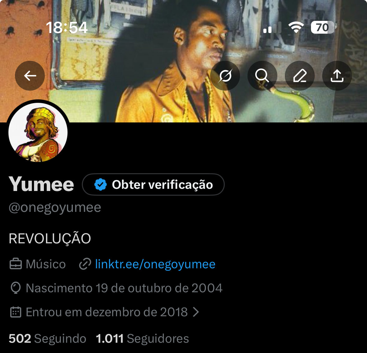 UM MILHAO DE SEGUIDORES, MUITO OBRIGADO 🧡
