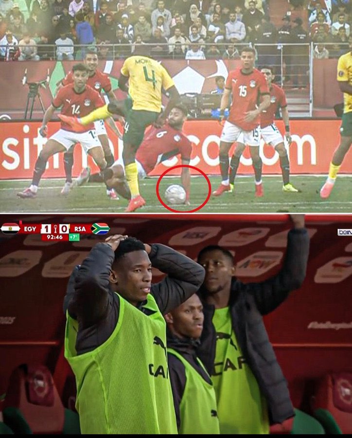 uMaster_Sandz's tweet photo. #MORMAL. #RSAEGY
Penalty. No Penalty. https://t.co/JT0RrLimHY