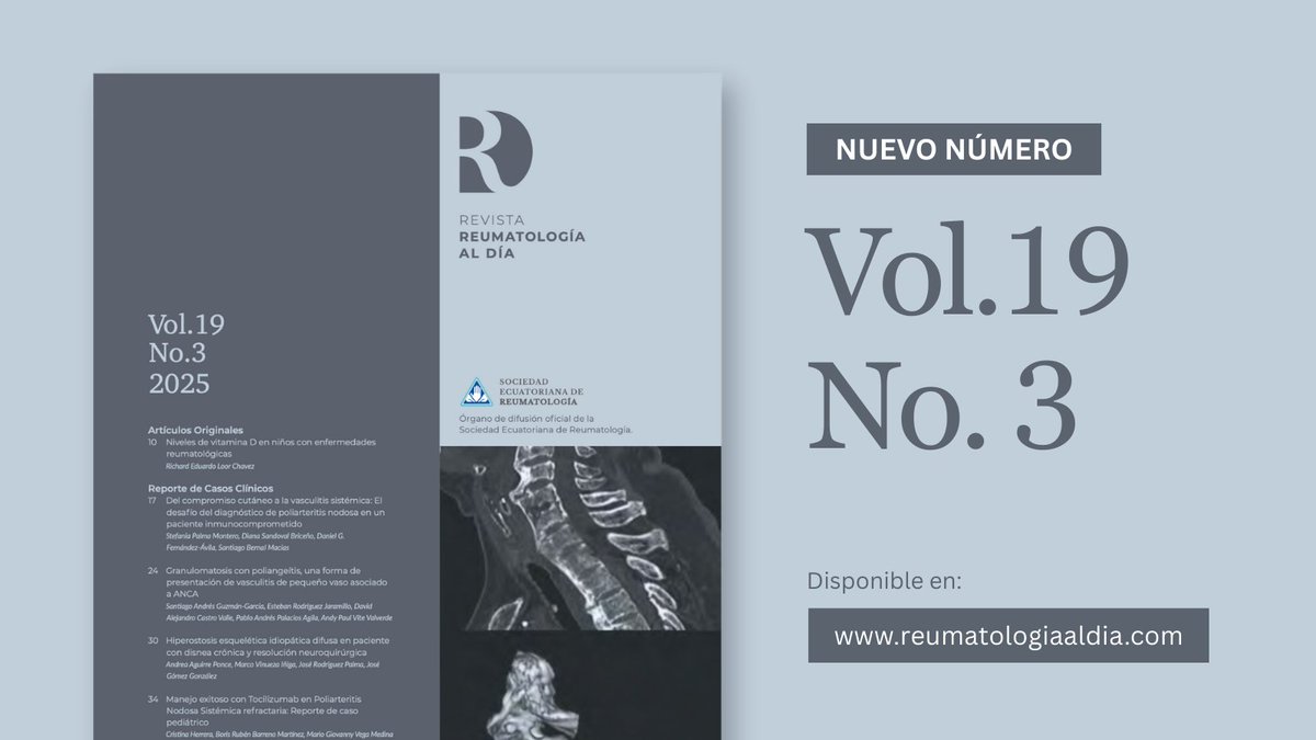 Revista Reumatología al Día tweet media