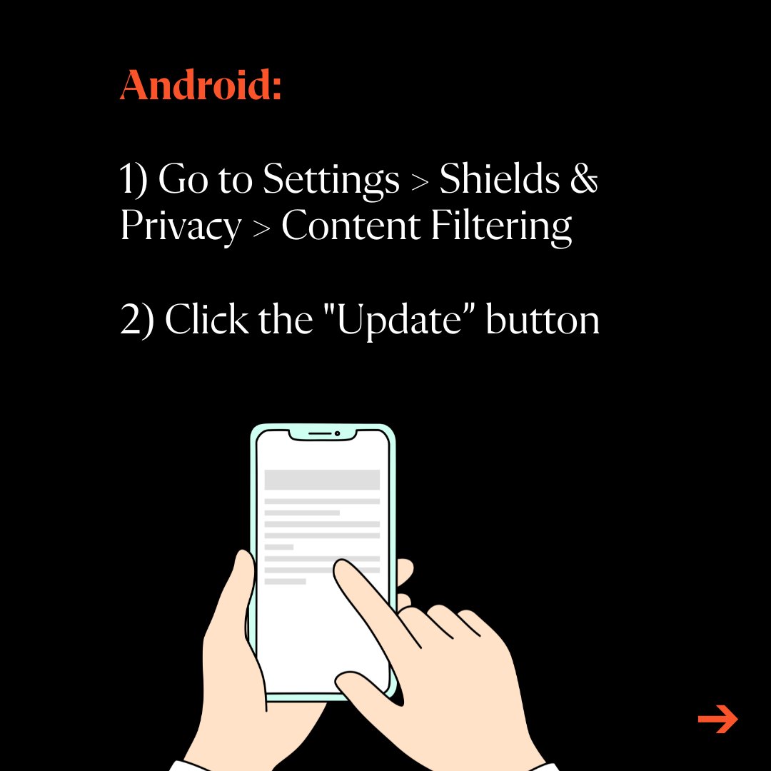 brave's tweet image. If you're seeing more ads on sites lately, one solution is to manually update Brave's built-in ad blocker. Follow these steps to do it.