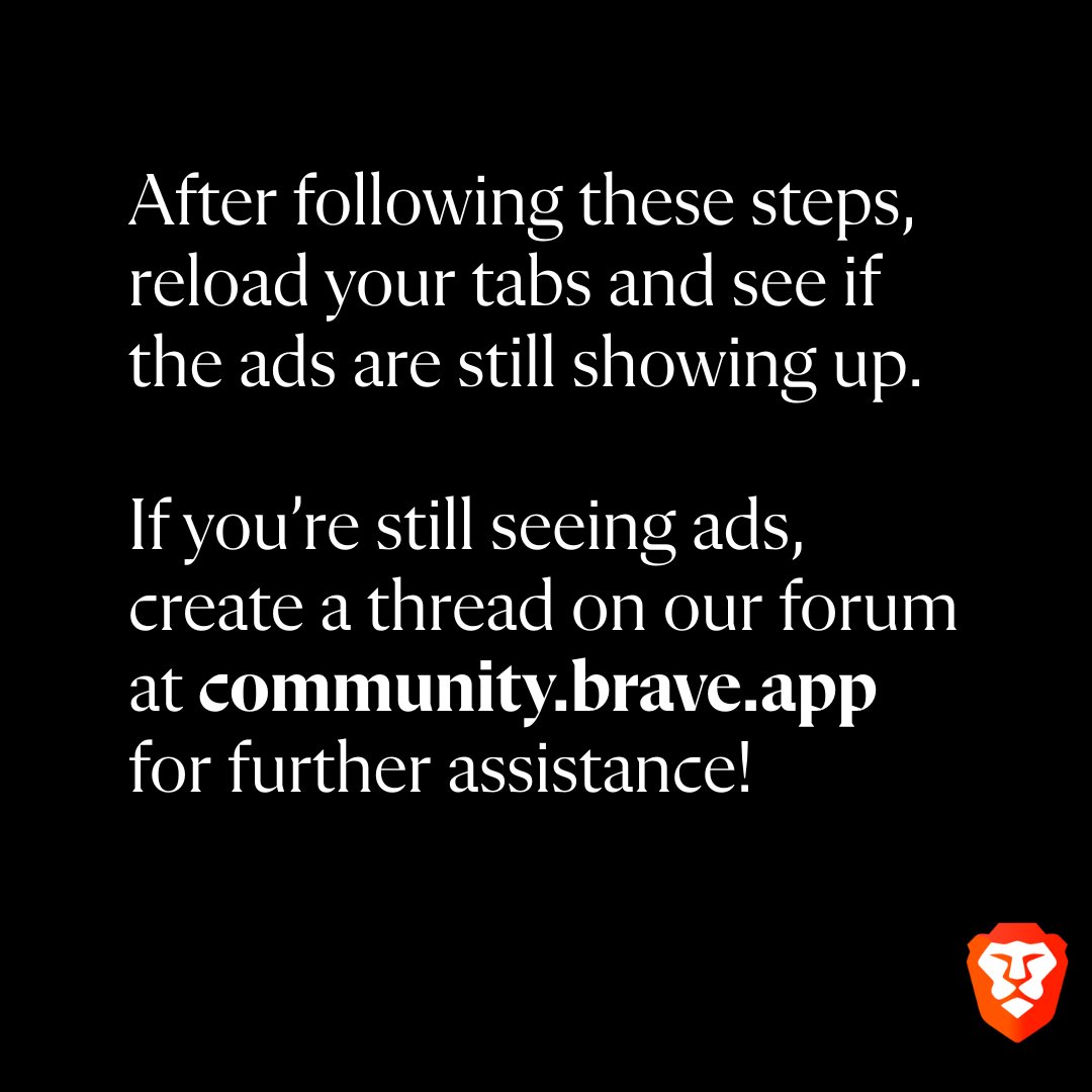 brave's tweet image. If you're seeing more ads on sites lately, one solution is to manually update Brave's built-in ad blocker. Follow these steps to do it.