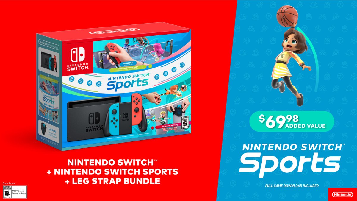 Team up and enjoy playing your favourite sports at home this