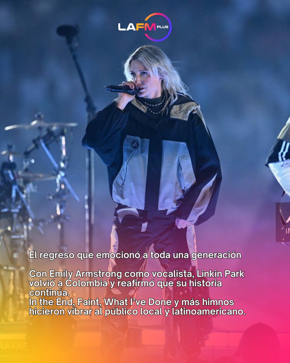 lafmplus's tweet image. 2025 fue un año histórico para la música en vivo en Colombia 🇨🇴

Más de $90.000 millones en ingresos y conciertos memorables de Shakira, Linkin Park, Dua Lipa, Guns N’ Roses y más.