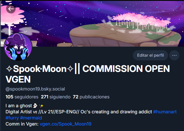 ✧Spook·Moon🇻🇪 || COMMISSION OPEN VGEN tweet media