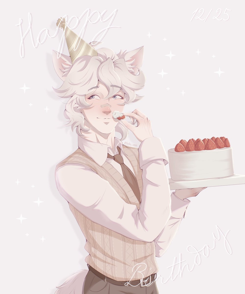 Fue ayer 25, pero quise hacerme un dibujo por mi cumpleaños, algo sencillo pero me gusto 🤍✨
Feliz Navidad!!

#myart #oc #ocart #digitalart #mybirthday #merrychristmas