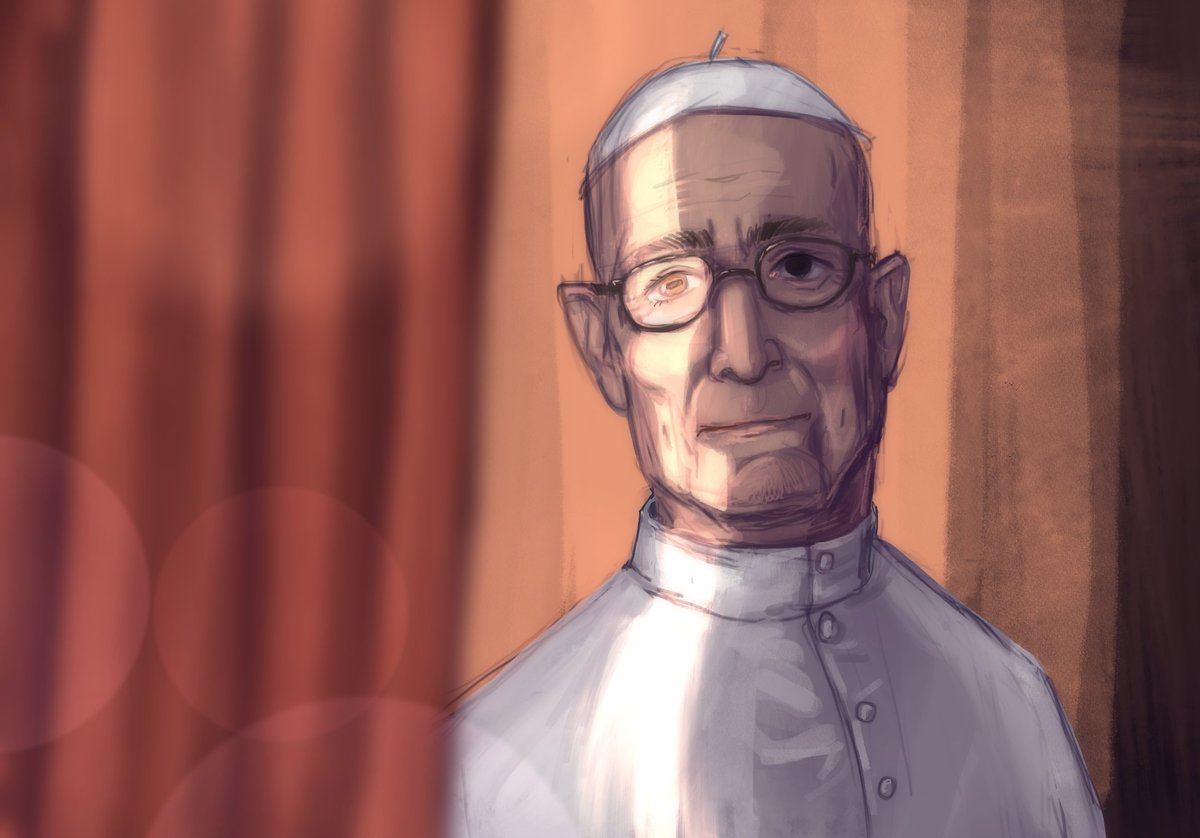 steblynka's tweet image. beautiful lamb

#conclave