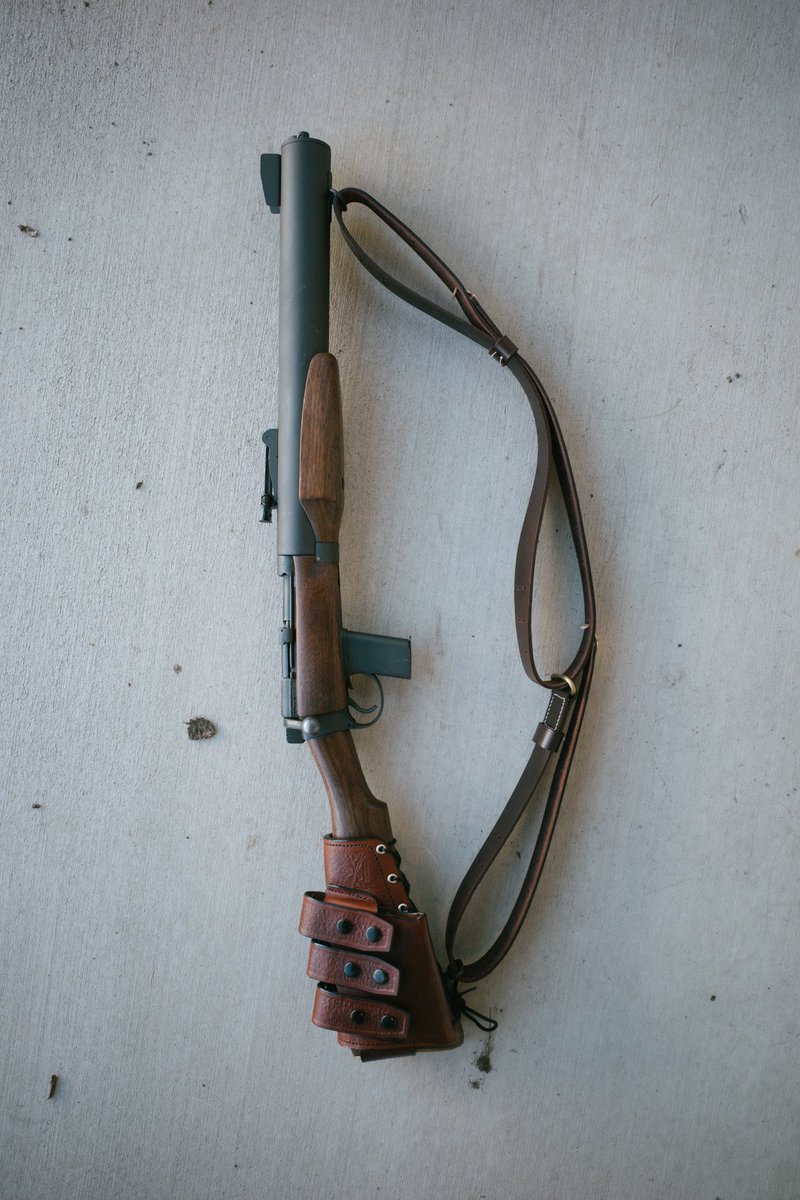GarandThumb1's tweet image. Some De Lisle carbine with a custom IPS Leatherworks magazine pouch