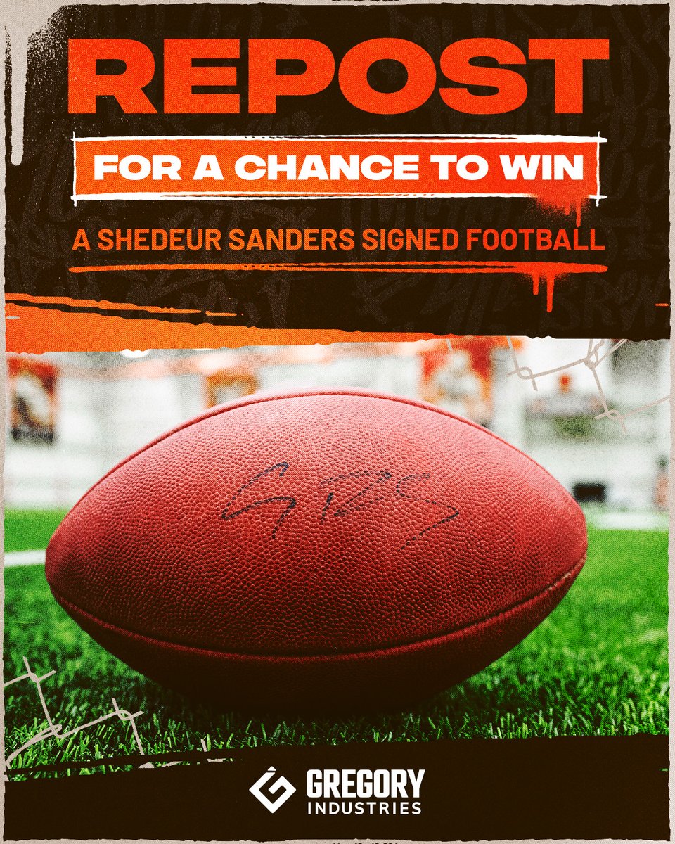 Browns's tweet image. now's your chance to add a prime piece to your memorabilia collection!

hit us with a repost for a shot at taking home a football signed by @ShedeurSanders!