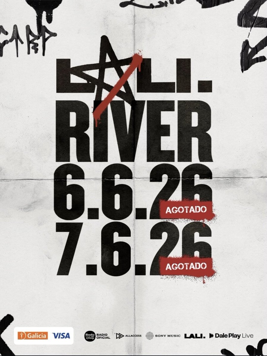 SE FUE TODO AL RE MIL CARAJO

NOS VEMOS EN RIVER <a href="/lalioficial/">Lali</a>