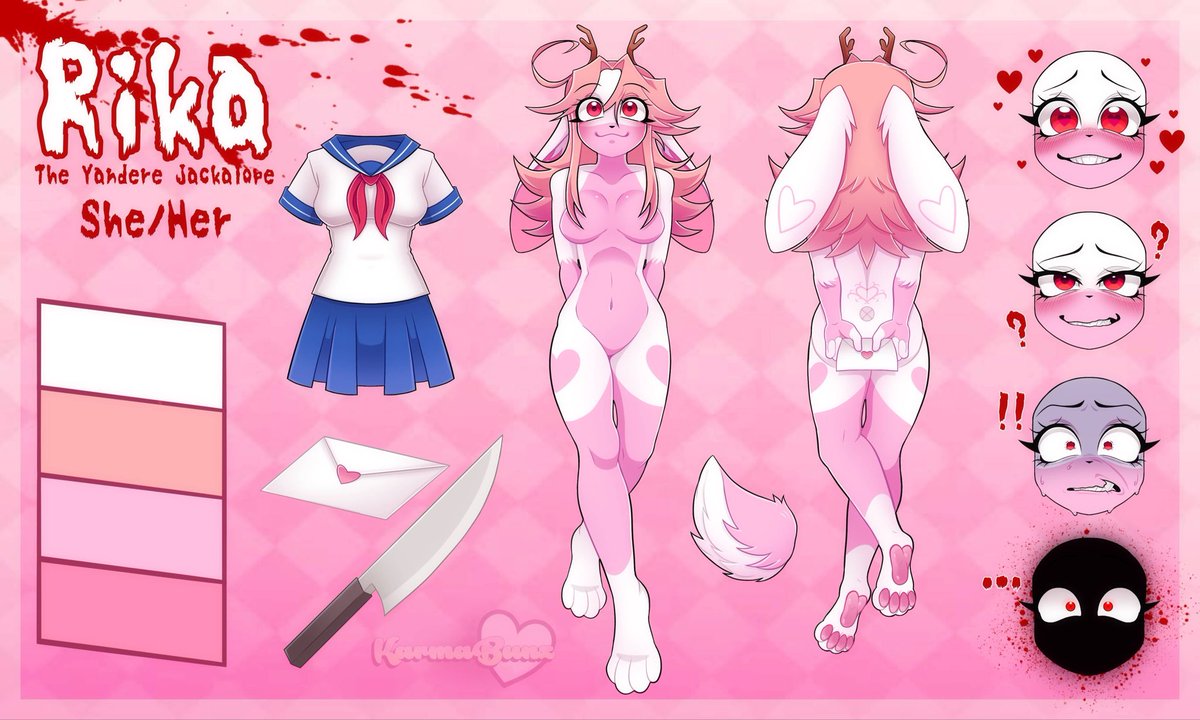 KarmaBunz's tweet photo. Rika Art I’ve done!!
(Oc by @Davidbunnybutt )
-
-
-
#furry #vrchat #vrchatfurry #furryartist #furrycommission #furrycommunity #furryoc #furryart #furryartwork #artistsupport  #smallartist #furryfandom #commissionsopen  #Commissions #furryfandom https://t.co/KBR0sHTmyZ