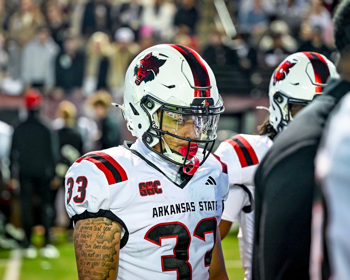 Arkansas State running back Kameron Thomas is entering the transfer portal, his agency tells <a href="/chris_hummer/">Chris Hummer</a>, <a href="/CodyNagel247/">Cody Nagel</a> and <a href="/mzenitz/">Matt Zenitz</a>.

Thomas, who is repped by <a href="/APSportsAgency/">A&P Sports Agency</a>, ran for 38 yards as a redshirt freshman this season.