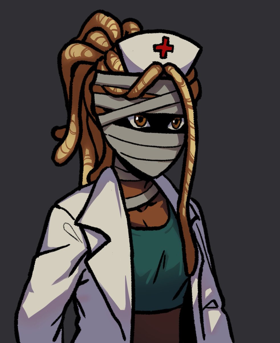 me lembrou enigma do medo, ent fiz um portraitzinho #HEXATOMBE #OrdemParanormal