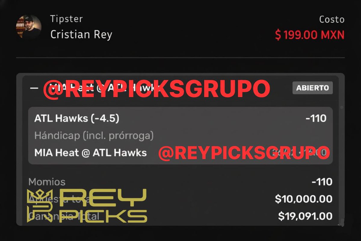 Picks de Tipsters GRATIS tweet media