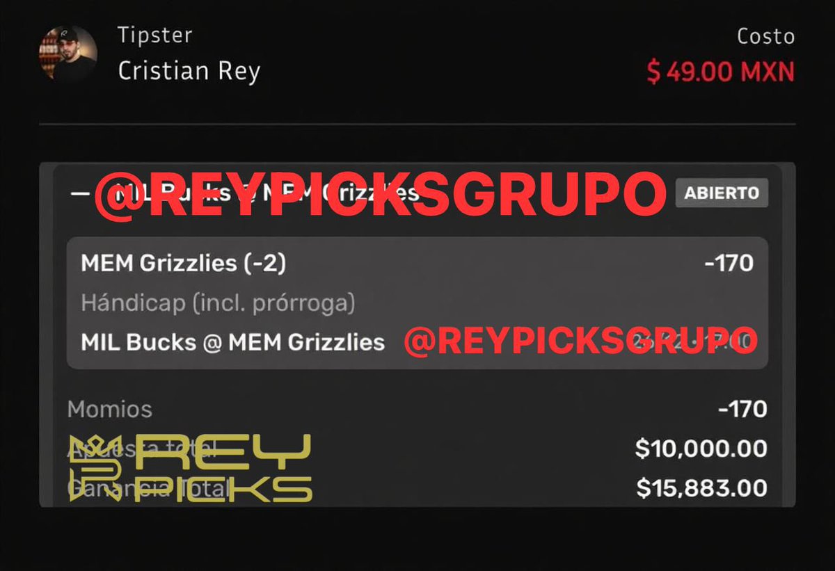 Picks de Tipsters GRATIS tweet media