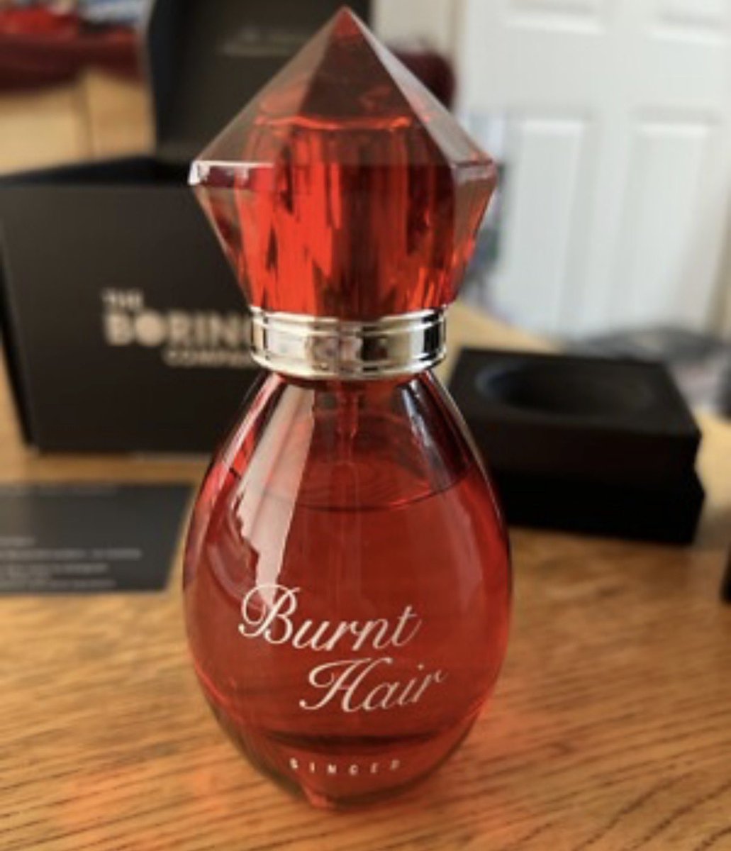 <a href="/krakenfx/">Kraken</a> Burnt hair cologne by Elon Musk’s <a href="/boringcompany/">The Boring Company</a> 🥀 

#giftflip <a href="/krakenfx/">Kraken</a>