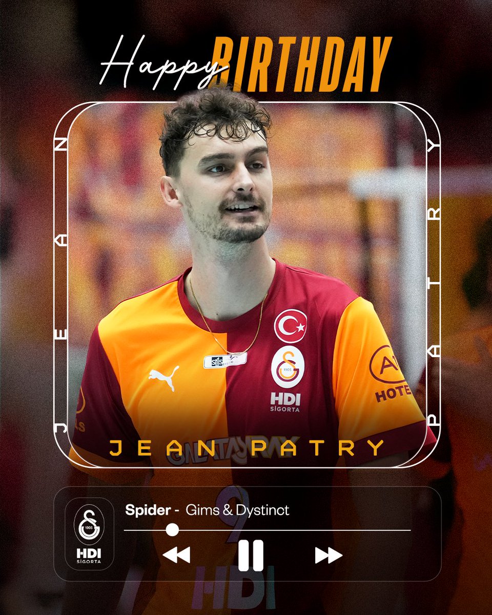 Bugün oyuncumuz Jean Patry’nin doğum günü. 🎂 

🎶 Doğum gününü en sevdiği şarkıyla kutluyor, oyuncumuza mutlu yıllar diliyoruz. 💛❤️