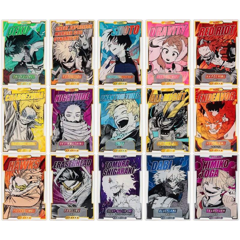 2026年1月発売 『僕のヒーローアカデミア』ステータスカード