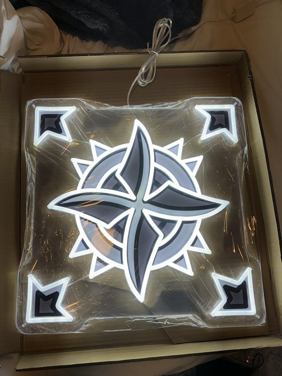 realwillotweets's tweet image. My girlfriend got me a neon sign of my icon for Christmas she’s so awesome