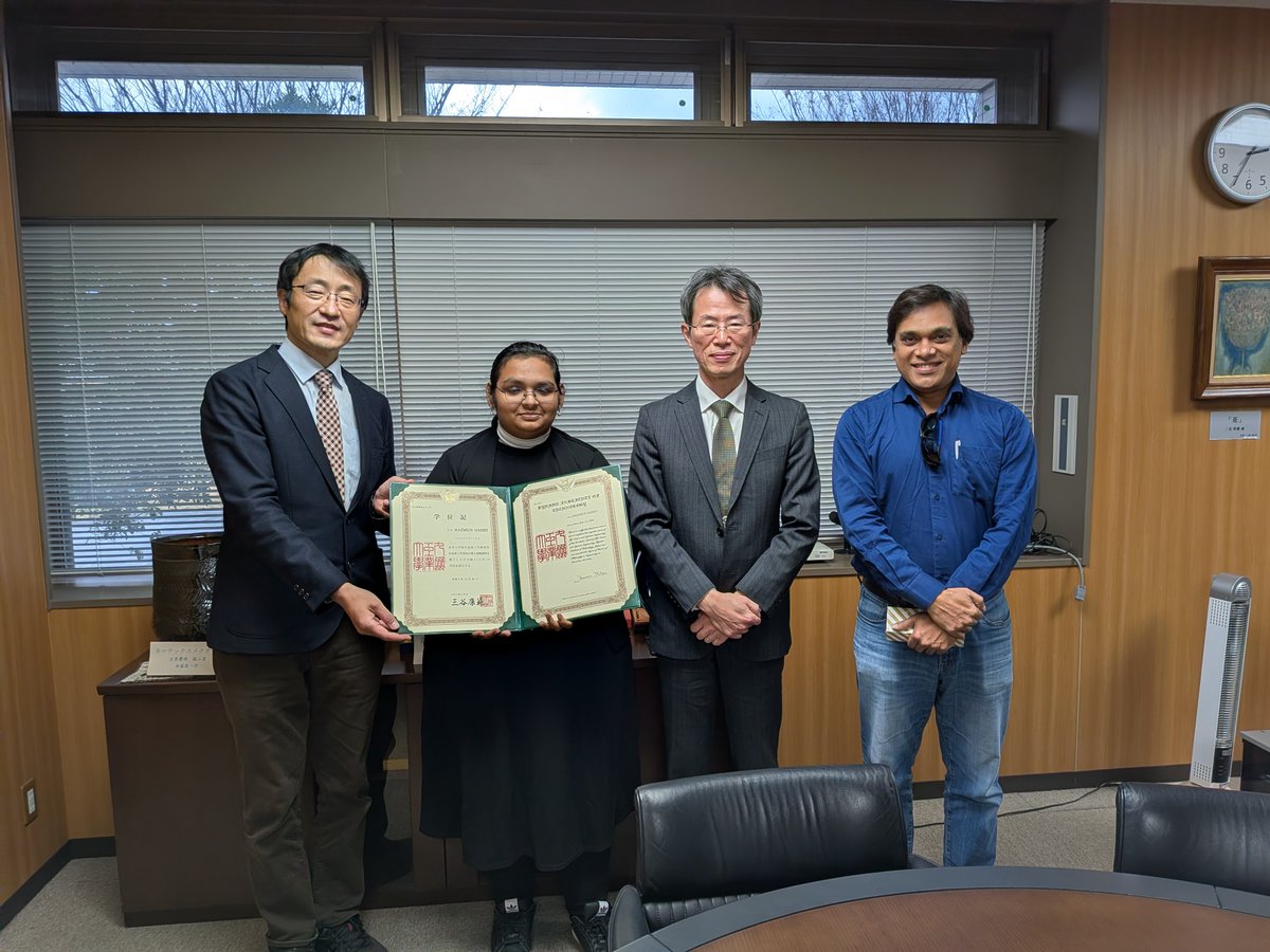 Celebrating a new Ph.D, Dr. Nazmun Nahid.
I jhope your brightest future and thank you for connecting her prof. Atiqur Ahad.