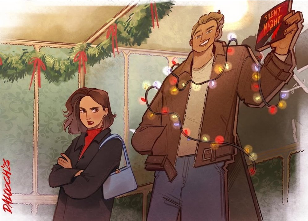 rskygamble's tweet photo. 24. the most wonderful crime of the year by ally carter

★★★★★

[fanart: @/loochleftovers on ig] https://t.co/nG8oIb2UcS