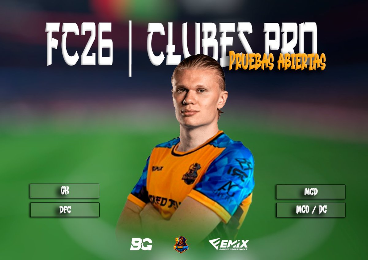 #MercadoDeFichajes 

🔍 Los dias 28-29-30 estaremos probando jugadores #ClubesPro #FC26 

🔸 GK
🔸 DFC
🔸 MCD
🔸 MCO / DC

⚠️ IMPORTANTE
🔹 +18
🔹 D-J 22-00
🔹 Comprometido + micrófono

<a href="/_chocolate3000/">AYUDAS FIFA CHOCO3K🐦</a> <a href="/ClubesProAyudas/">CLUBES PRO AYUDAS (CPA)</a> <a href="/EAFCES/">FC26 España 🇪🇦</a> <a href="/AyudanteSports/">AyudanteSports</a> 

#GoM4skedLoys 😈