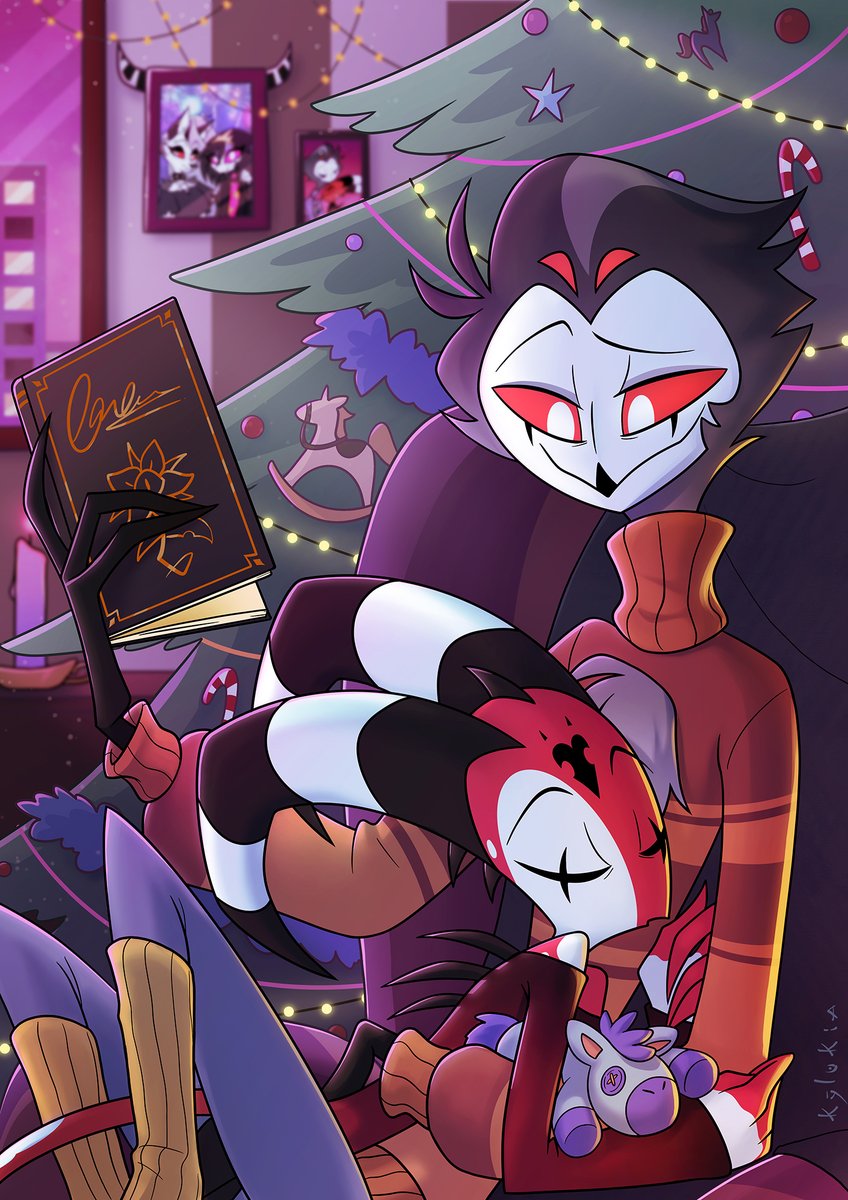 Merry Sinsmas <a href="/sangadonuts/">ごさ🍩</a> 🎄✨
I'm your secret santa! This little gift comes with lots of love! Wishing you a fantastic new year!💜
#helluvaboss #helluvabossfanart #stolitz #MerrySinsmas 
<a href="/StolitzSecret/">Stolitz Secret Santa 🎁</a>