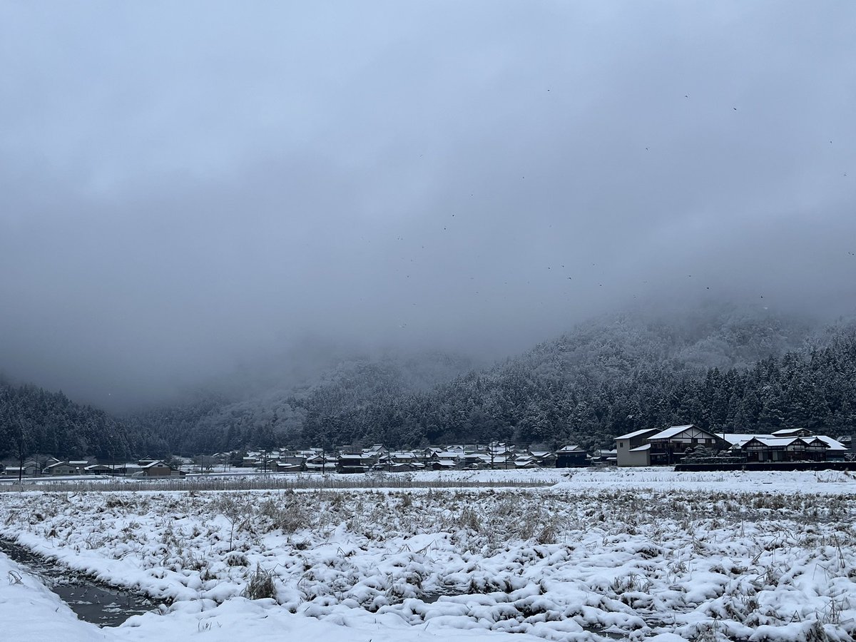 nushiuchida's tweet photo. 雪降った年末、寒いな
仕事納めで今日まで漆塗って、明日からこれを乾かさないといけないからすぐには休めないよな。って思ってます https://t.co/OGtT10xX5x