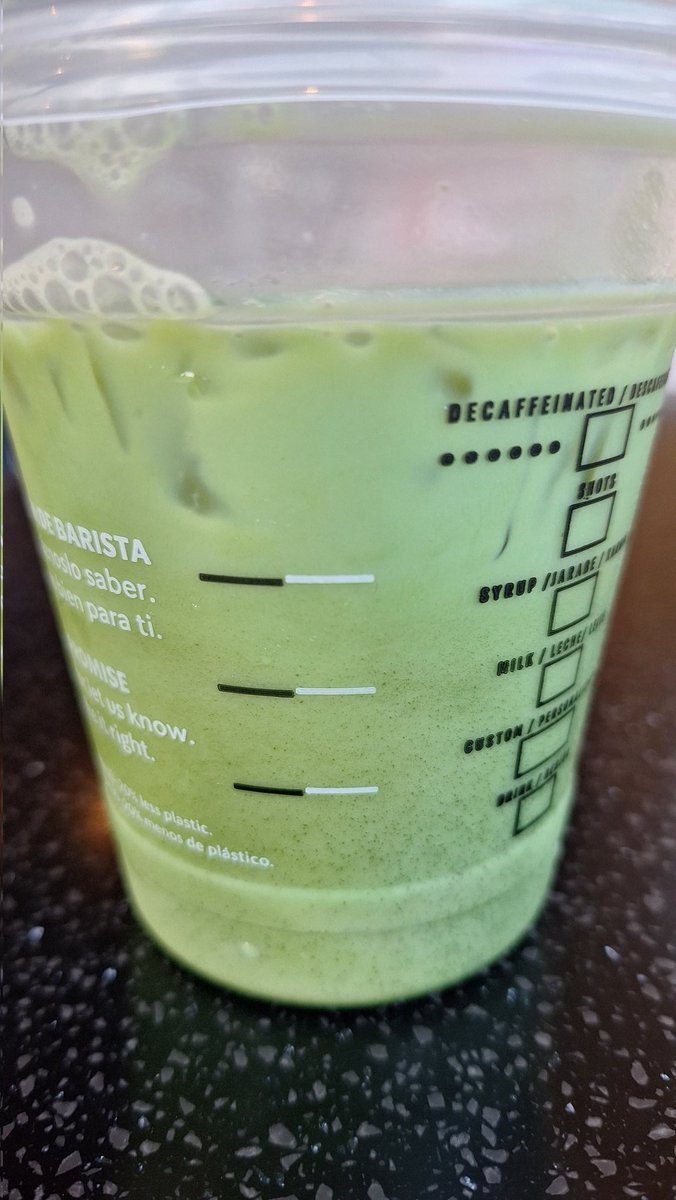 Les gusta el Matcha Latte?