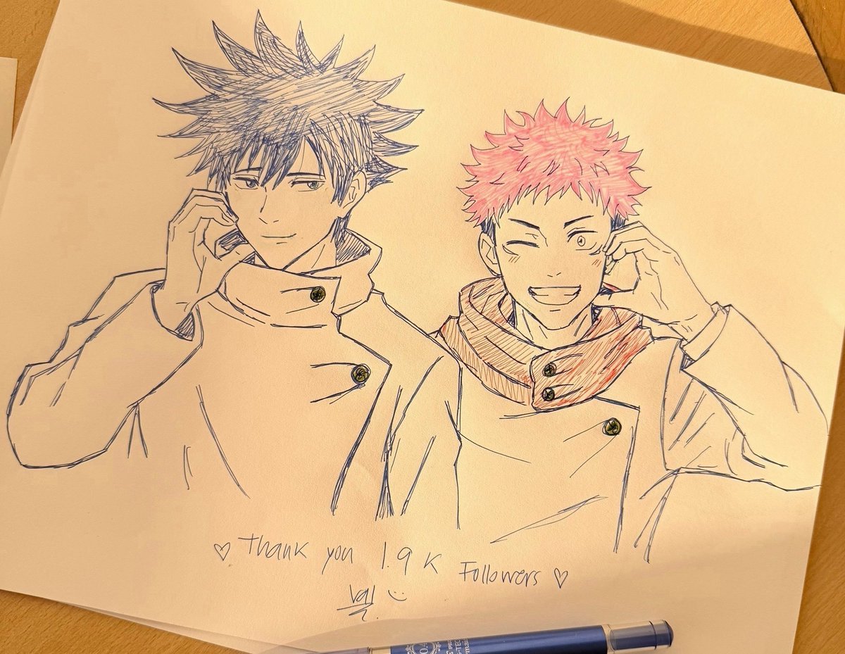 thank u ♡🐯🐺

#itafushi #虎伏 #呪術廻戦好きと繋がりたい #呪術廻戦  #jjk #yujiitadori #虎杖悠仁 #megumifushiguro #伏黒恵