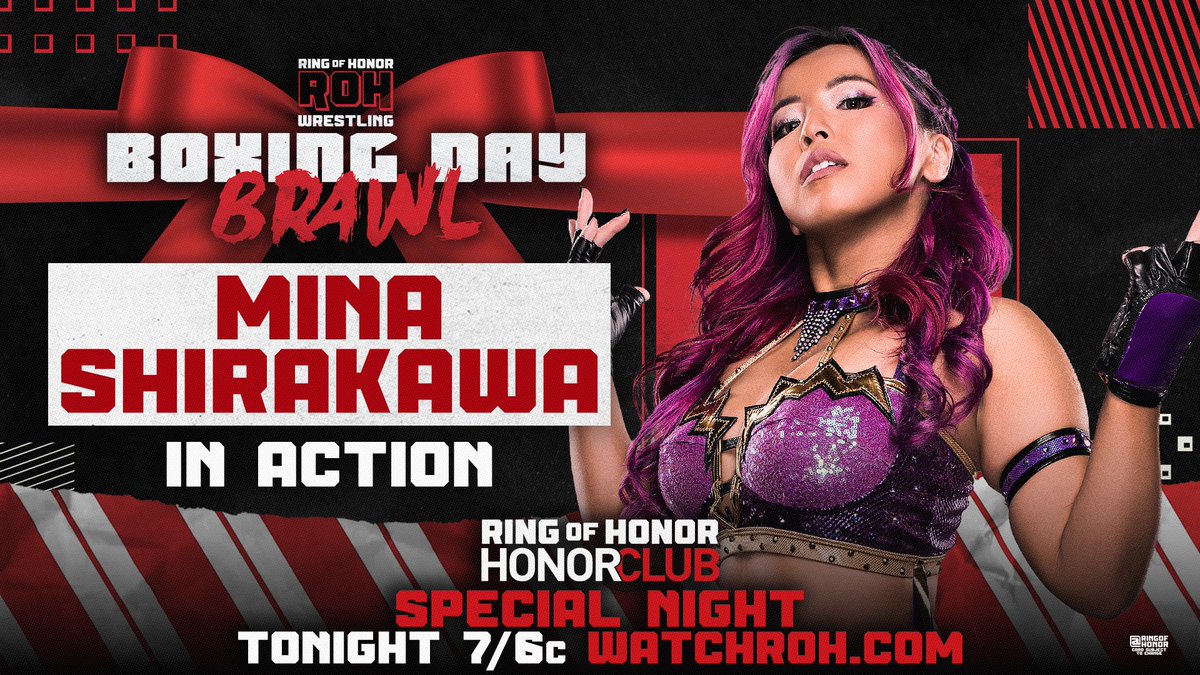 realBobbyCruise's tweet image. It’s an #ROHTV special with “Boxing Day Brawl”, headed to you from NYC. 7:00 Eastern. 

📺 Watch Boxing Day Brawl on #HonorClub at WatchROH.com 7/6c