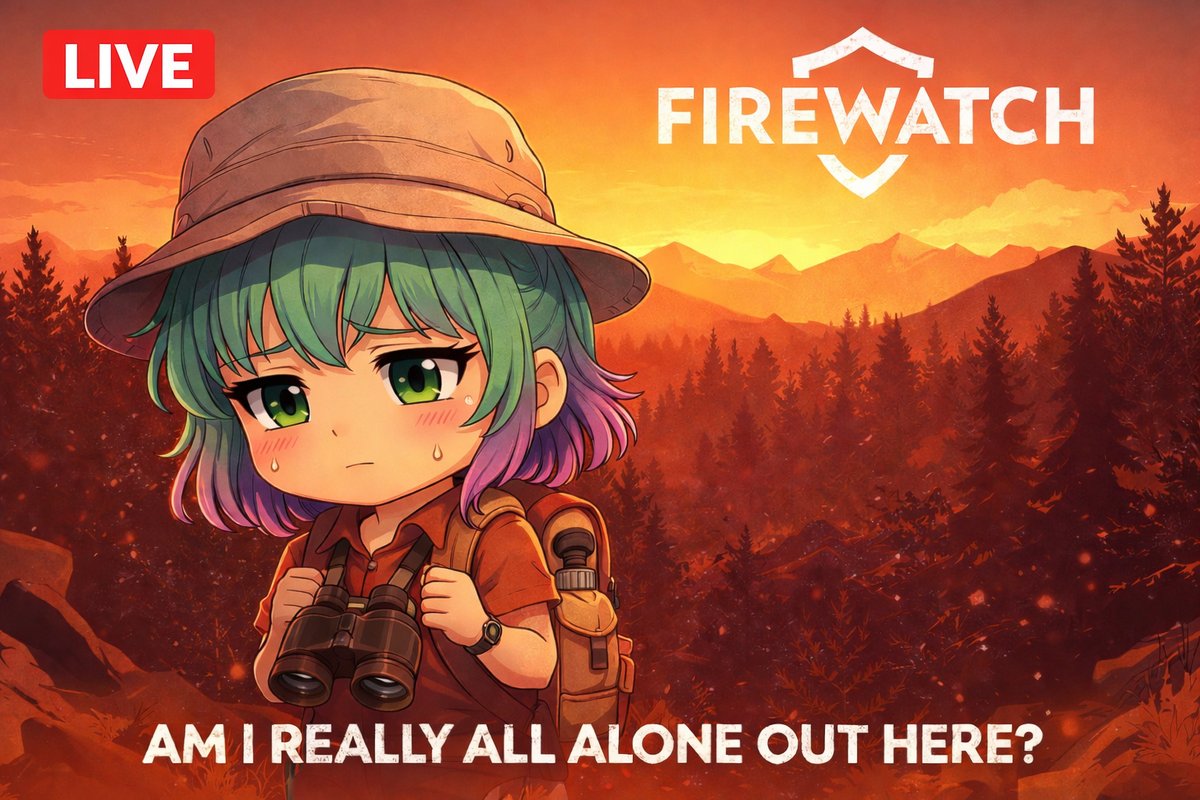AesmaTV's tweet image. live with some  #firewatch so come hang out with us

kick.com/aesmatv