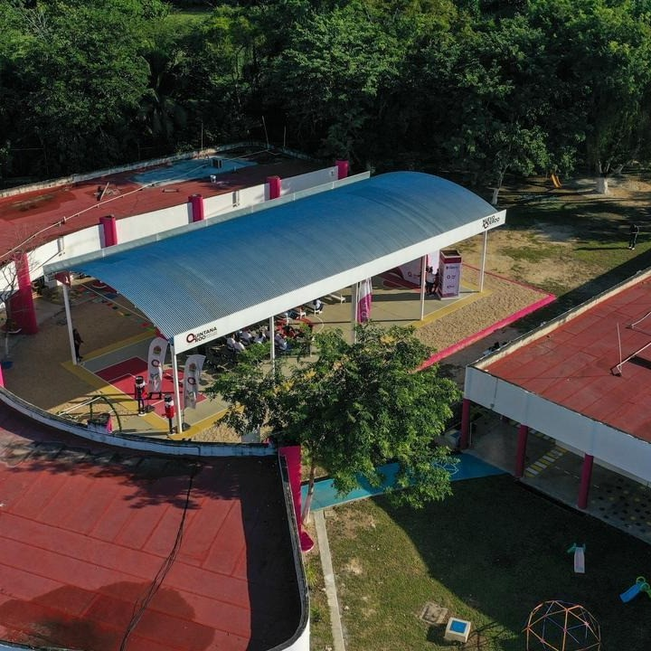 macronews's tweet image. #galeríadefotos:  Impulsa gobernadora Mara Lezama espacios dignos y seguros para la niñez en el CIPI de Bacalar #seop #obraspublicas #maralezama