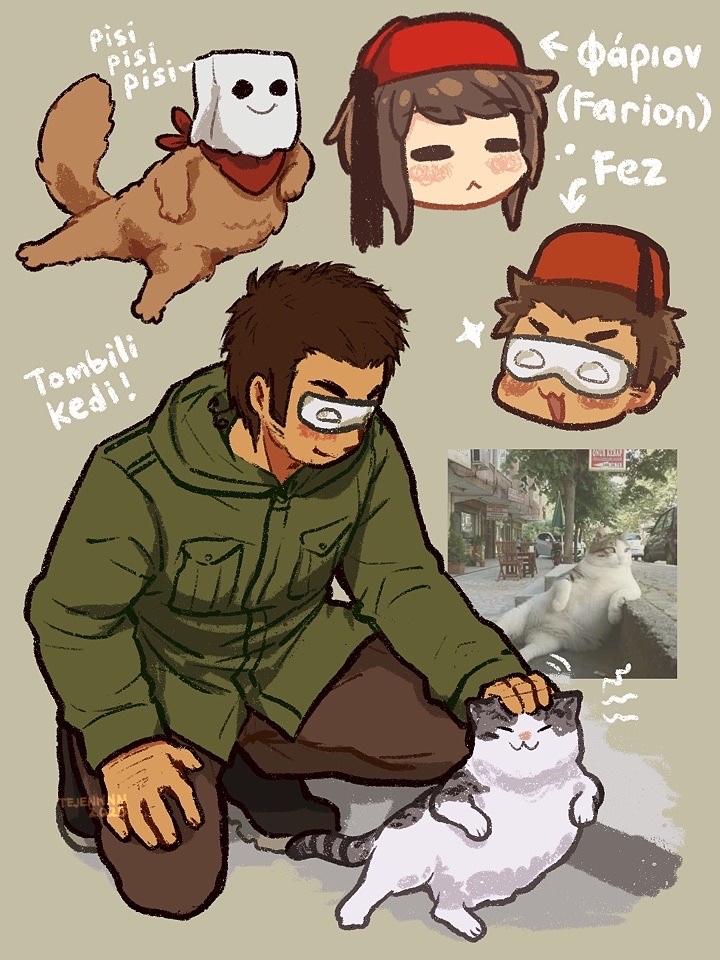 tejennnn's tweet image. Tur-kitty doodles

#aphturkey #aphtürkiye #aphgreece