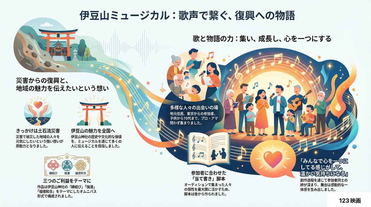 tanakanaoto's tweet image. 【伊豆山映画★試写会決定！】
明日12/28の望年会で伊豆山のドキュメンタリー短編映画の試写会をすることが決定しました。

伊豆山祭2025の７つのプログラムのフィナーレ「123映画」

＜映画の概要＞…