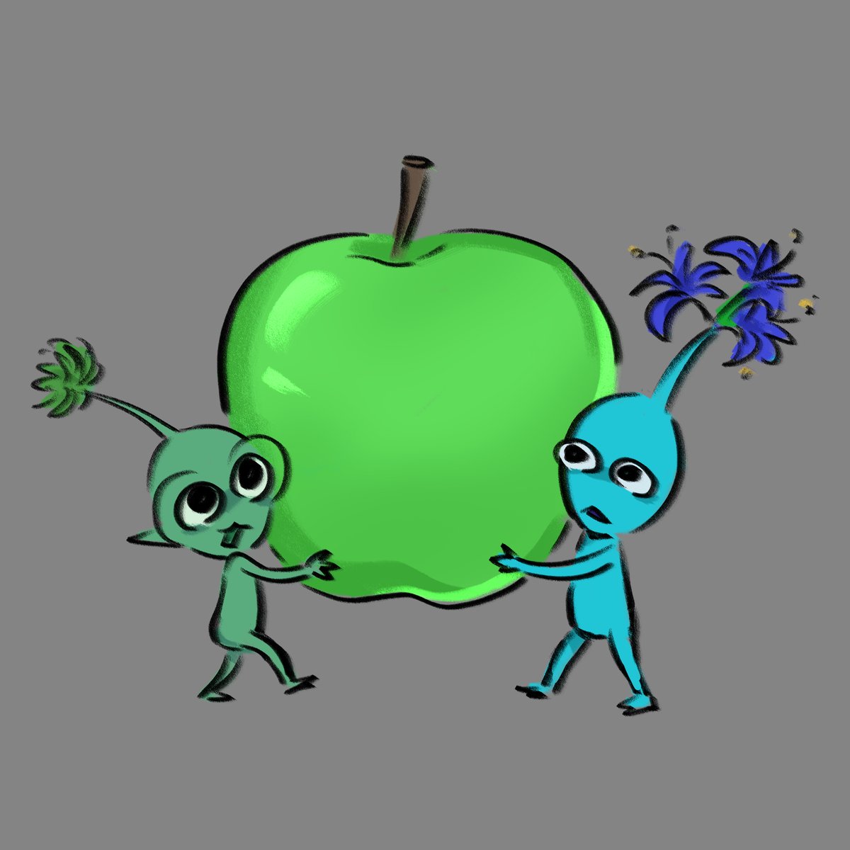 drawing me n my bf in silly different universes is my new fav thing!! x3