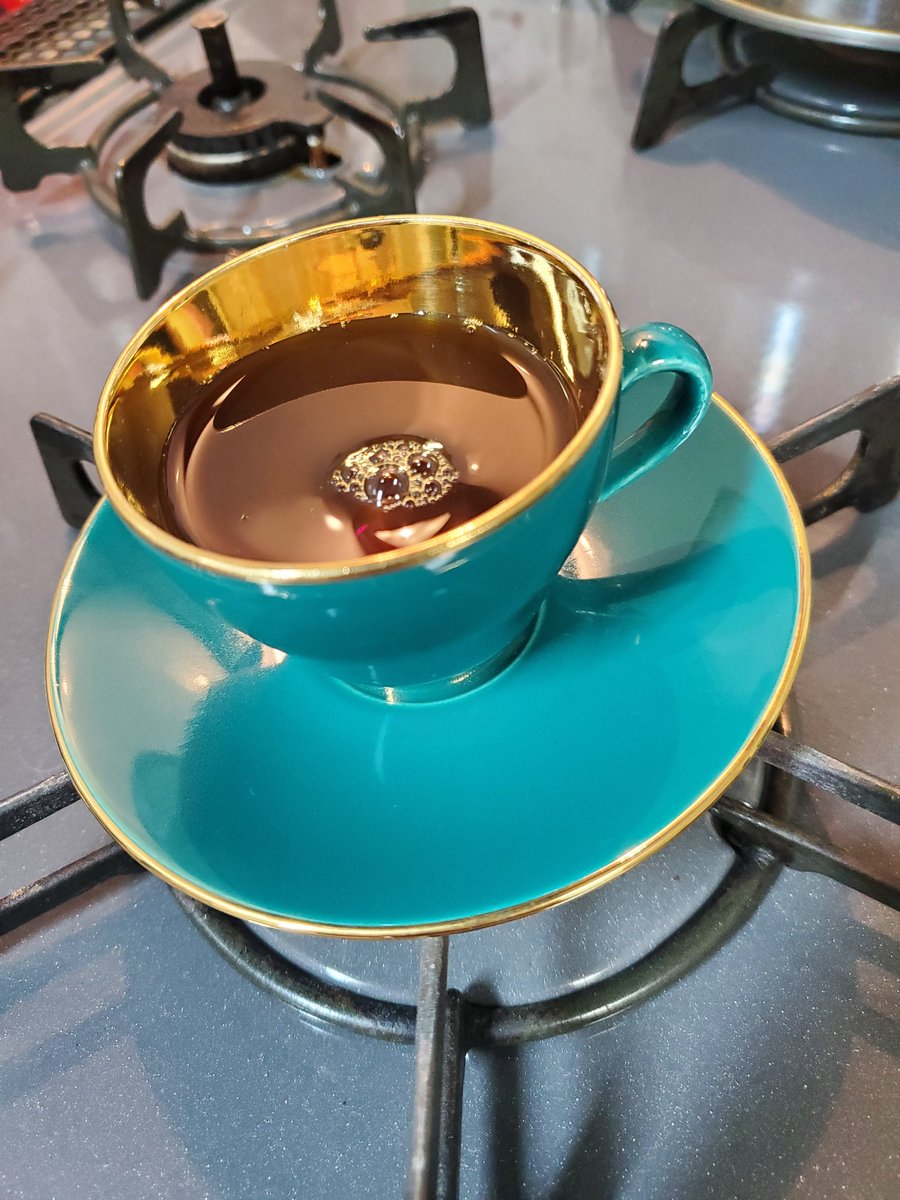 CookTsuchan's tweet image. 休んでなさすぎて昨日は半分TKO喰らったけどやることはやれたし少しは疲れ取れたか？🐥

そーすママンの色々ごはんと買ってたアンティークコーヒーカップ使ってみました☕
珈琲道を嗜む者としては器も大事ですなハッハハハ(某藤岡弘、様風にw)

藤岡、珈琲。
よろしくねハッハハ

#藤岡弘、