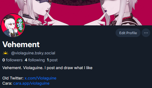 Vehement tweet media