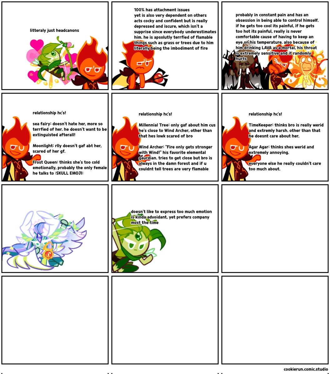 ILoveFireWind's tweet image. Remembering my stupid 9th grade cookie run comics I made to distract myself in school