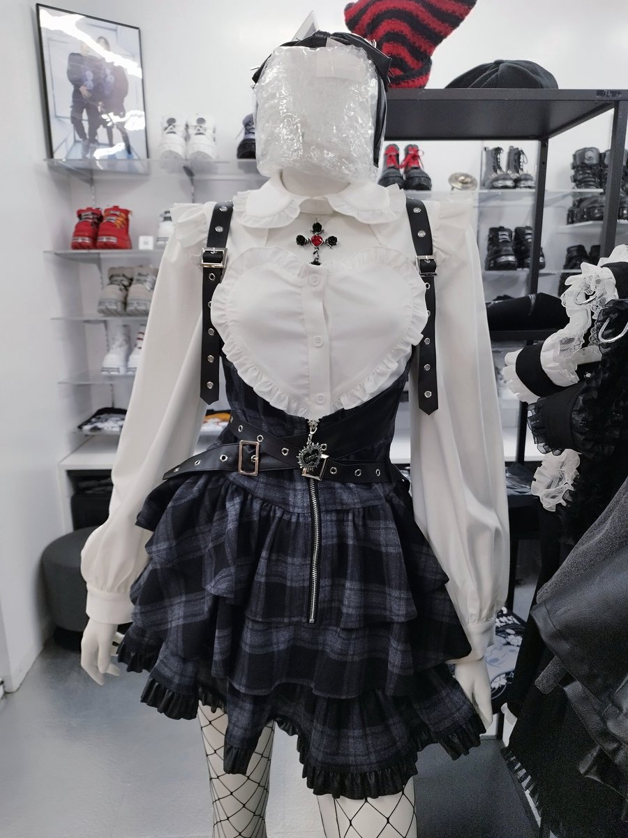 QOOZA × しゅごキャラ! チャーム付きレザーチェックスカート〔ランモデル〕 しゅごキャラ! あむ&しゅごキャラのコラボ “チェック柄スカート” 7月発売!