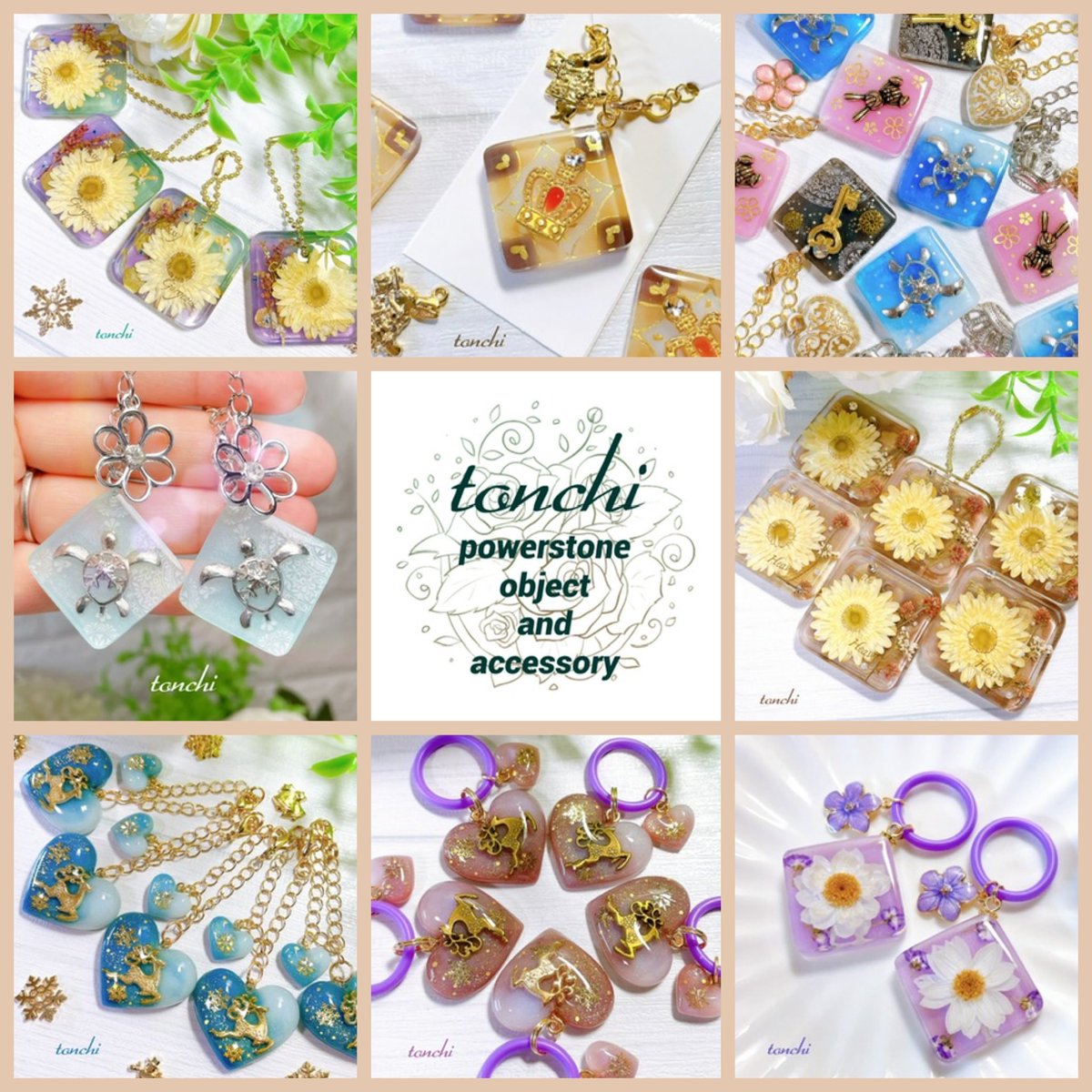 Graceyujewelry🍀 天然石コイルブレスレット✢ ハンドメイド