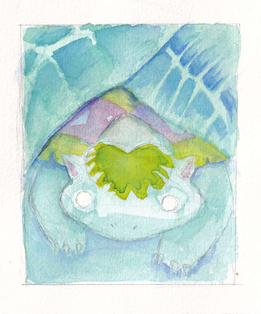 Orbasart's tweet image. venusaur for my brother
#Pokemon