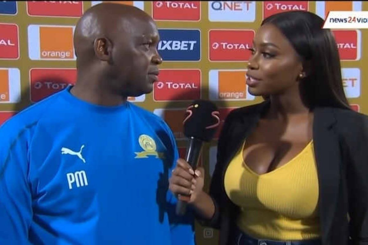 Entrevistadora: ¿Cuál ha sido la parte más complicada del partido?

Moses Sichone (DT de Zambia): Éste momento.

Ídolo de época 🗿⚽⚽🇿🇲