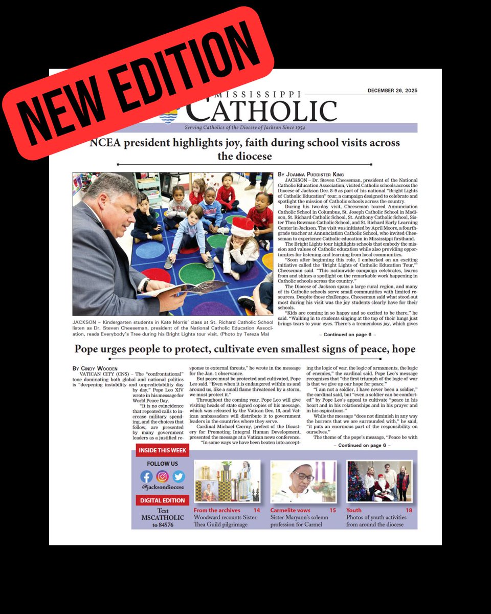 Diocese of Jackson tweet media