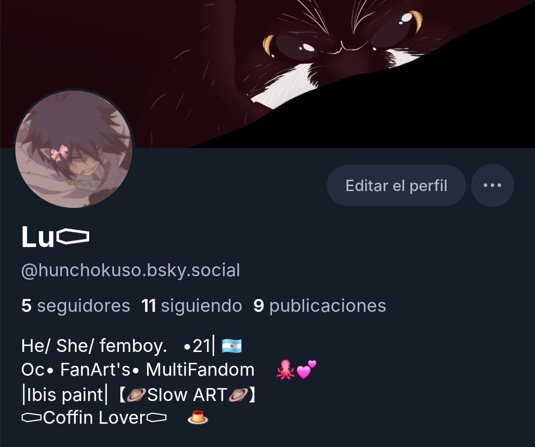 Olvide que tenia cuenta en bluesky ⚰️✌️