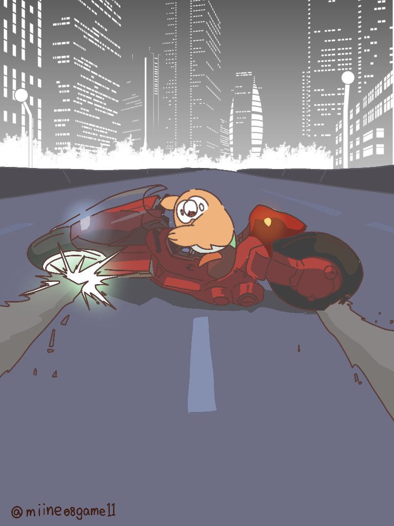 金田バイクとモクロー