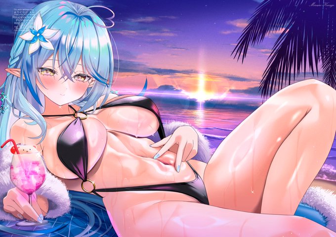 「一緒に飲む?🍹」
冬コミ表紙ラミィちゃん
#らみあーと 